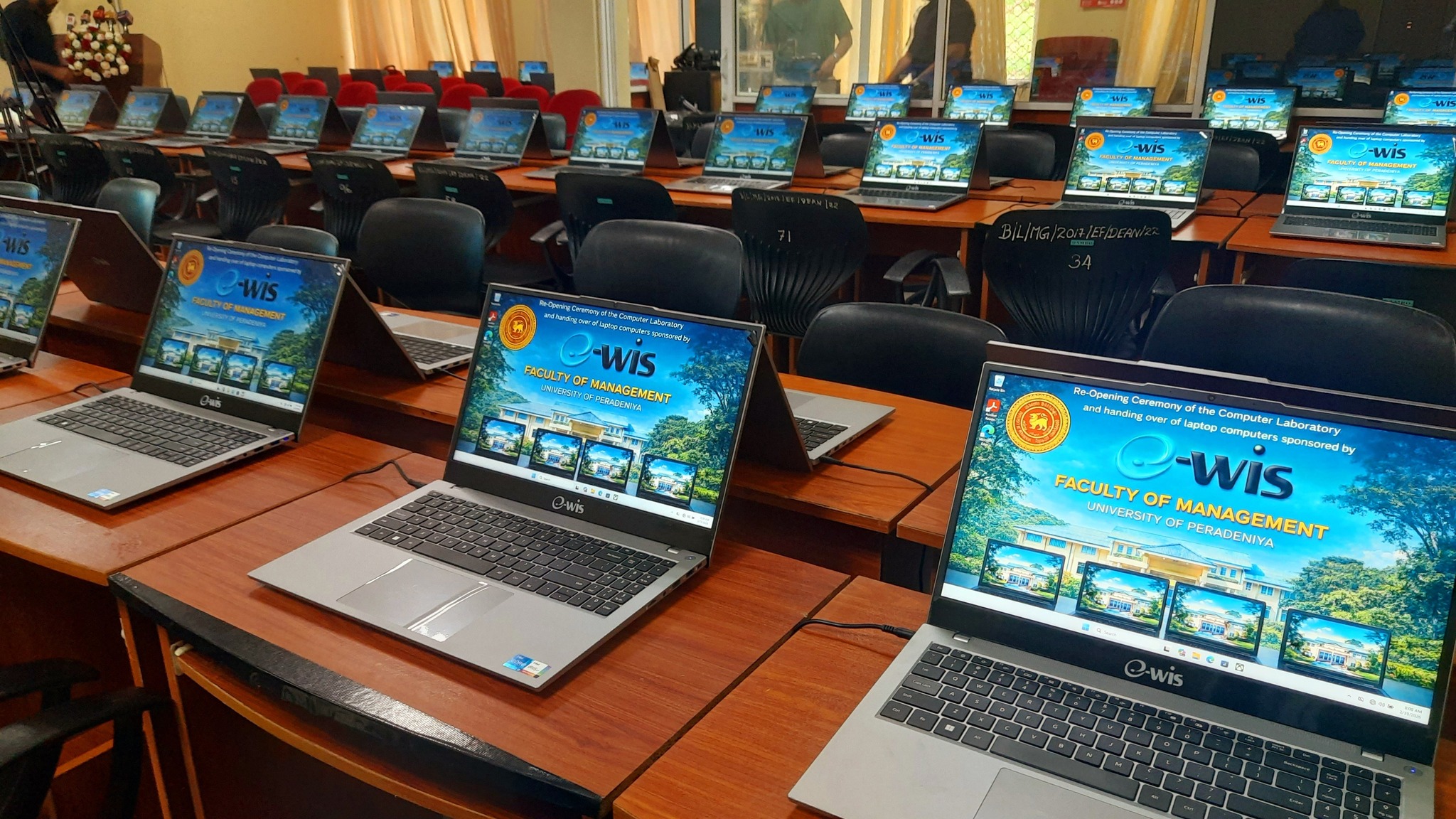 EWIS Supports Reopening of Faculty of Management Computer Laboratory