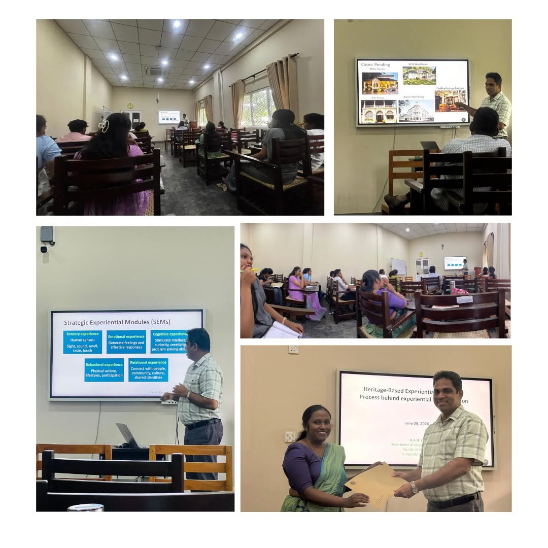 11th Session of the Department Research Circle