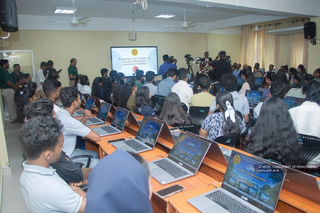 EWIS Supports Reopening of Faculty of Management Computer Laboratory with Generous Corporate Contribution